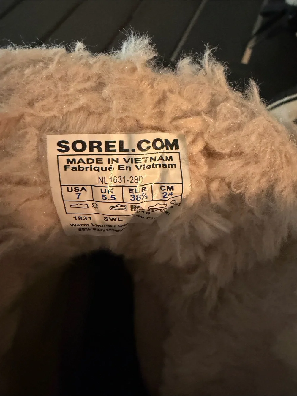 Sorel durable winter